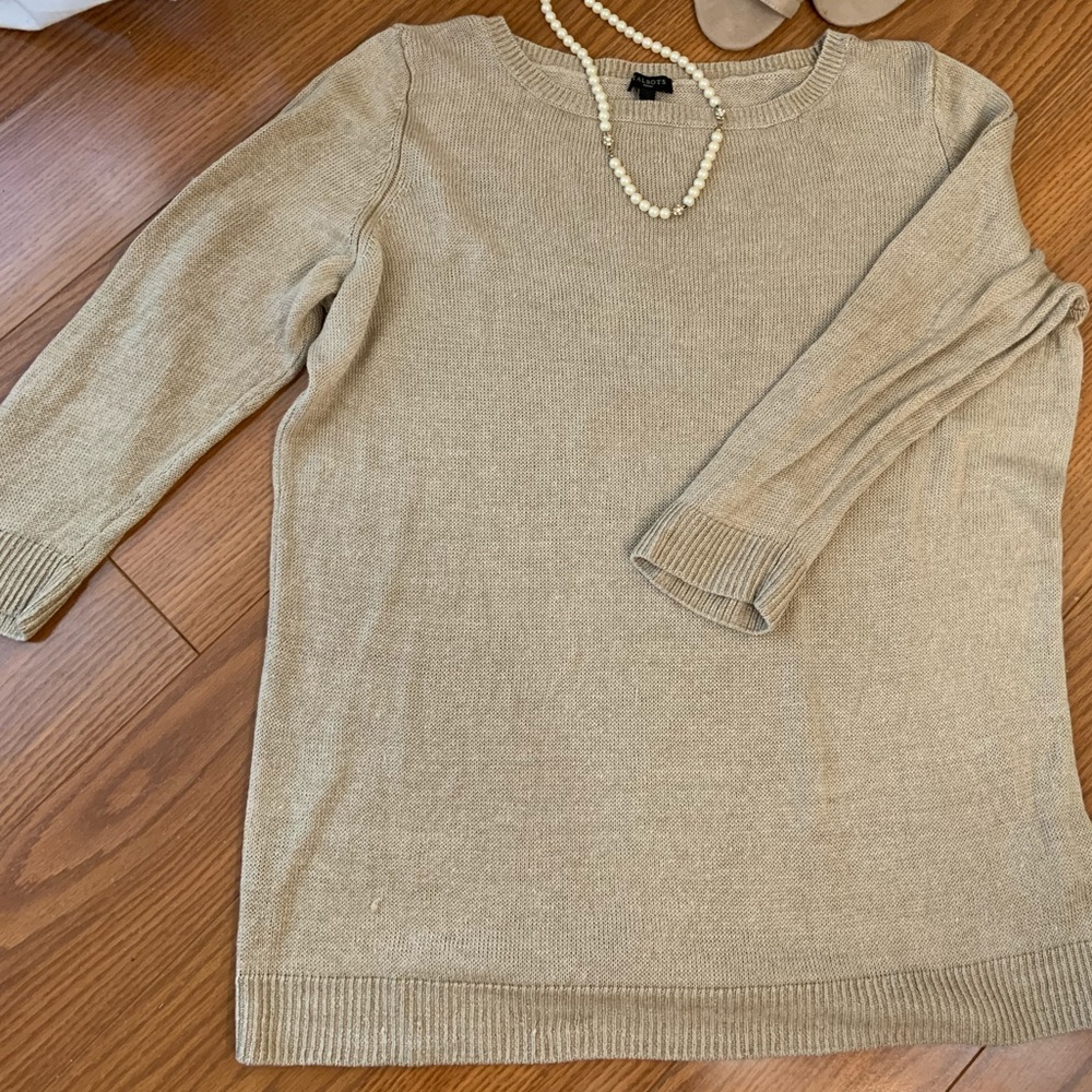 Talbots women’s linen top